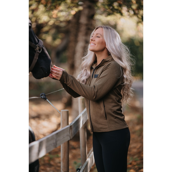 2022 Mountain Horse Womens Indy Hoodie 4525050004 - Green